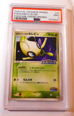 Pokemon PSA 9 Card Pokepark's Celebi 044/Pcg-P Pokepark Carte Japanese 2005 - Image 1