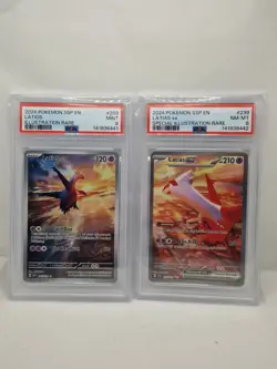 Latias Ex 239/191 psa 8+ Latios 203/191 PSA 9 Pokemon TCG SSP English (EN) SEQ - Image 1