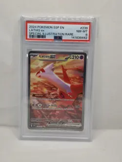 Latias Ex 239/191 psa 8+ Latios 203/191 PSA 9 Pokemon TCG SSP English (EN) SEQ - Image 3