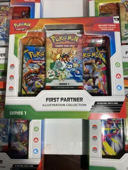 Pokemon TCG First Partner Illustration Collection Series 1 Five Box Lot Rd Descr - Image 2