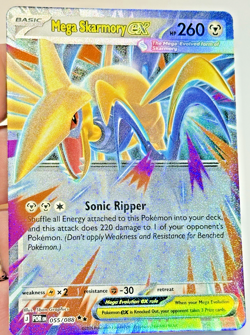 Pokemon Mega Skarmory EX 106/088 - Perfect Order - NM - Image 3