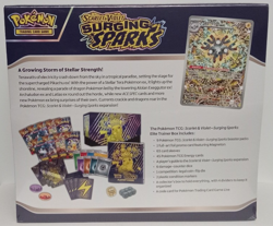 New Pokemon TCG Scarlet & Violet⚡Surging Sparks ⚡ ETB Elite Trainer Box Sealed - Image 2