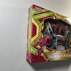POKEMON TCG: SCIZOR EX XY EVOLUTIONS COLLECTION BOX New Factory Sealed - Image 3