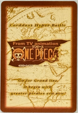 1999 One Piece Carddass Hyper Battle C-1 Luffy Holo “Future Pirate King” Bandai - Image 3