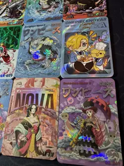 One Piece 12 Collectible Character Anime Waifu Ultra Premium Magazine Cards #1 - Image 4