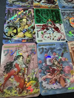 One Piece 12 Collectible Character Anime Waifu Ultra Premium Magazine Cards #1 - Image 5