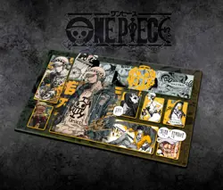 Roronoa Zoro One Piece Playmat With Zones OPCG TCG CCG Game Play Mat NEW！ - Image 1