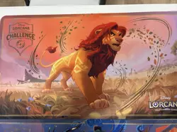 Lot Disney Lorcana: Simba & Mulan - Charging Ahead Foil Playmat (Challenge) - Image 2