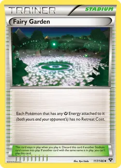 Fairy Garden 117/146 XY Pokemon Card NM - Image 1