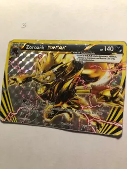 Pokemon TCG Zoroark Break 92/162 XY Breakthrough Ultra Rare Holo Card !HP! - Image 2