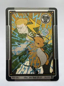 Pokai Gaku Lt. Surge’s Raichu 155/152 Ultra Rare - Custom Pokemon Card - Image 1