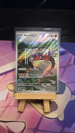 Koraidon 014/Sv-p Pokemon TCG Scarlet Violet Black Star Promo Card - Image 3
