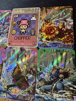 One Piece 12 Collectible Character Anime Waifu Ultra Premium Magazine Cards #2 - Image 4