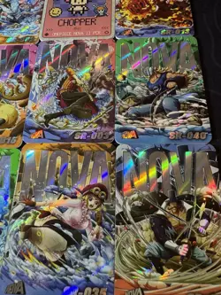 One Piece 12 Collectible Character Anime Waifu Ultra Premium Magazine Cards #2 - Image 5