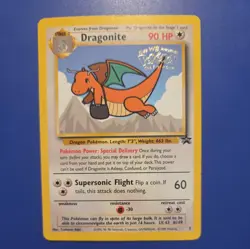 Pokemon TCG Dragonite #5 Black Star Promo WB the First Movie Stamped Card LP - Image 1