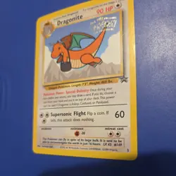 Pokemon TCG Dragonite #5 Black Star Promo WB the First Movie Stamped Card LP - Image 2