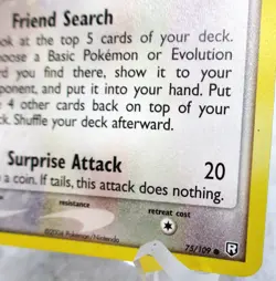 Pokemon Card Sentret Non Holo EX Holon Phantoms Common NM Non Played - Image 5