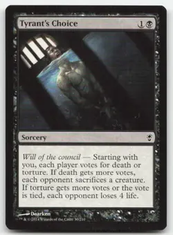 MTG Conspiracy #30 Tyrant's Choice LP - Image 1