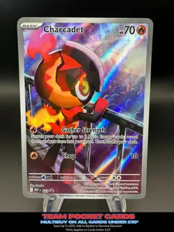 Charcadet MEP022, Black Star Promo, Pokemon, NM - Image 1