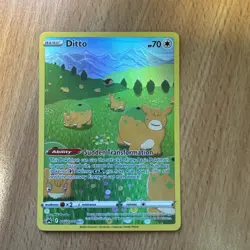 Ditto GG22/GG70 Holo Crown Zenith Galarian Gallery Pokemon NM - Image 1