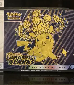 Pokemon TCG: Scarlet & Violet Surging Sparks Elite Trainer Box NEW & SEALED - Image 1