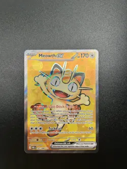 Pokemon TCG - Meowth EX - Perfect Order - Full Art EX - 107/088 - Pack Fresh - Image 2