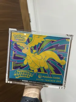 Pokemon TCG Ascended Heroes Pokemon Center Elite Trainer Box + Acrylic Box NEW! - Image 1