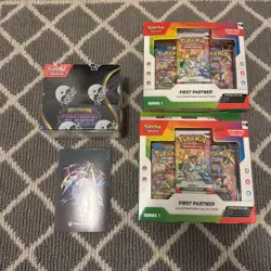 POKEMON Phantasmal Flames Booster Box +2x First Partner Series 1 SEALED Bundle🚨 - Image 1