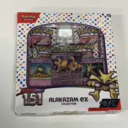 Pokemon TCG: Scarlet & Violet 151 Alakazam ex Collection Booster Box New Pokemon 820650855269 - Image 1