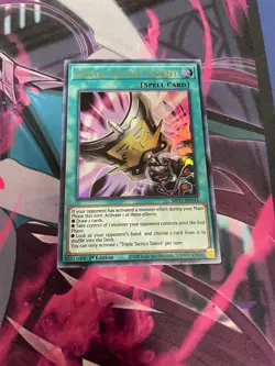 YUGIOH - TRIPLE TACTICS TALENT - ULTRA RARE - NM - 1ST ED - MP21 - Image 1