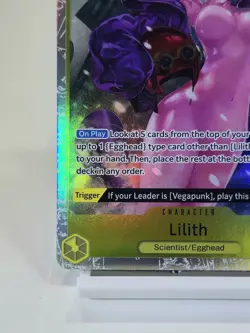 Lilith OP07-111 - One Piece TCG - SR Super Rare Foil NM Near-Mint English *Clean - Image 3