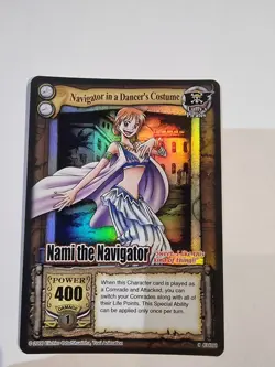 Bandai One Piece 2006 Nami The Navigator - Navigator In A Dancer's Costume Foil - Image 1