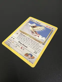 Koga’s Pidgey 49/132 Gym Challenge Unlimited 2000 Pokemon Card Uncommon NM - Image 4