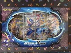 Pokemon TCG V-Union Special Collection Box Set of 3 Boxes Greninja Mewtwo Zacian - Image 2