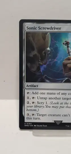 MTG Sonic Screwdriver Doctor Who 0184 NM - Image 2