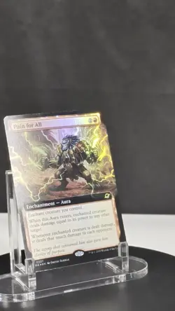 MTG Pain for All EXTENDED ART FOIL #0337 Edge of Eternities NM Rare - Image 2