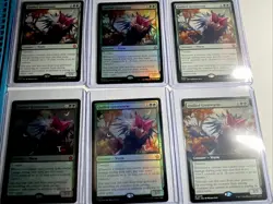 6x Lot Quilled Greatwurm Foundations 3 Foils - Image 1