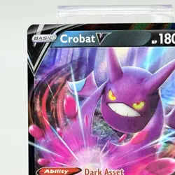 Pokemon Shining Fates Crobat V Card 044/072 NM - Image 2