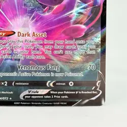 Pokemon Shining Fates Crobat V Card 044/072 NM - Image 4