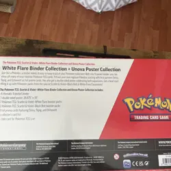 Pokemon Black Bolt and White Flare Binder + Poster Collection Sam's Club Bundles - Image 2
