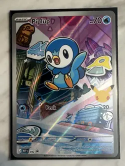 Pokemon Piplup Promo 042/MEP Holo 2026 - Image 1