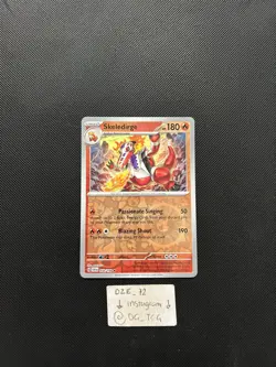 Pokemon Scarlet & Violet - Skeledirge - 038/198 - Reverse Holo Rare - M/NM - Image 2