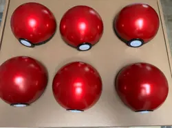 6x Pokemon Ball Collectible Tin Empty Cosplay Decoration - No Packs - Image 1