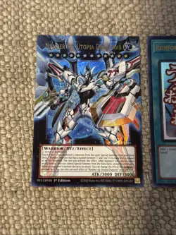 Yu-Gi-Oh! Number 99: Utopia Dragonar RA05-EN144 Extended Art 1st Ed NM + Bonus - Image 2