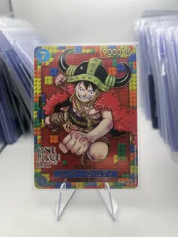 One Piece Japanese Monkey D. Luffy Bandai ONE PIECE DAY '25 Promo P-110 - Image 1