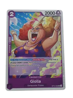Giolla OP10-066 One Piece Royal Blood Uncommon NM - Image 1