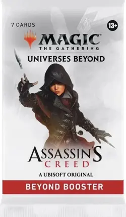 MTG - Universes Beyond: Assassin's Creed - Beyond Booster Pack 7 Cards (Sealed) - Image 3