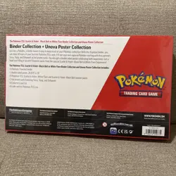 LOT Pokemon Black Bolt and White Flare Binder+Poster Collection Sam's Club 2Pack - Image 4