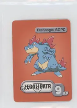 Feraligatr Pokemon Master Trainer Board Game Pokemon Cards 2005 - Image 1