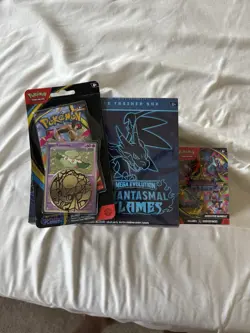Pokemon TCG Phantasmal Flames Sealed Lot: ETB, Booster Bundle, Checklane Blister - Image 1